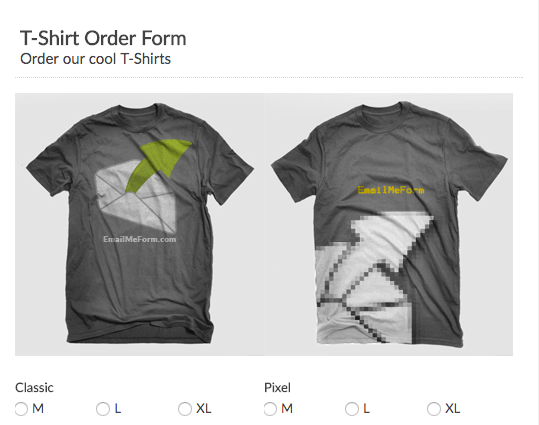 T-Shirt Order Form