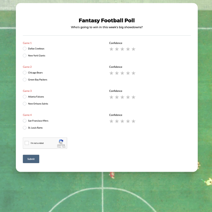 Football Betting Poll
