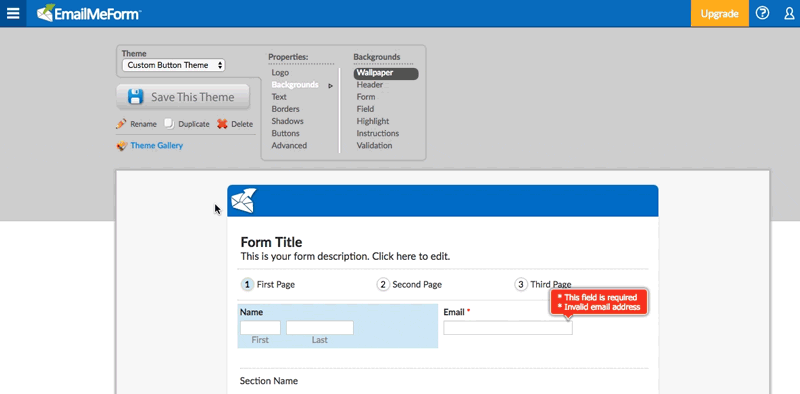 How to Change Form’s Button Image