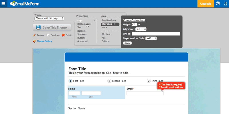 How to Update Form’s Background Image