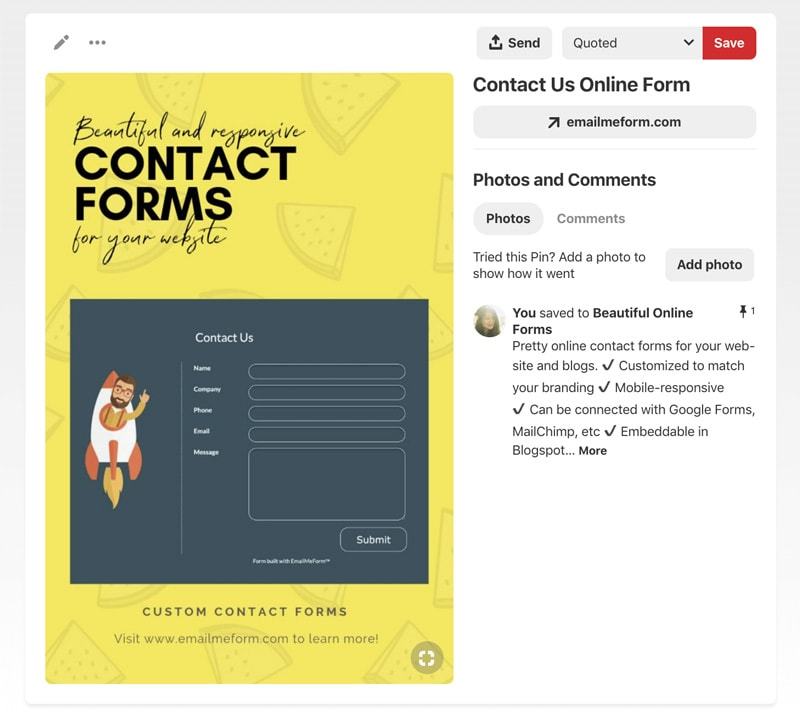 Pinterest users over the years