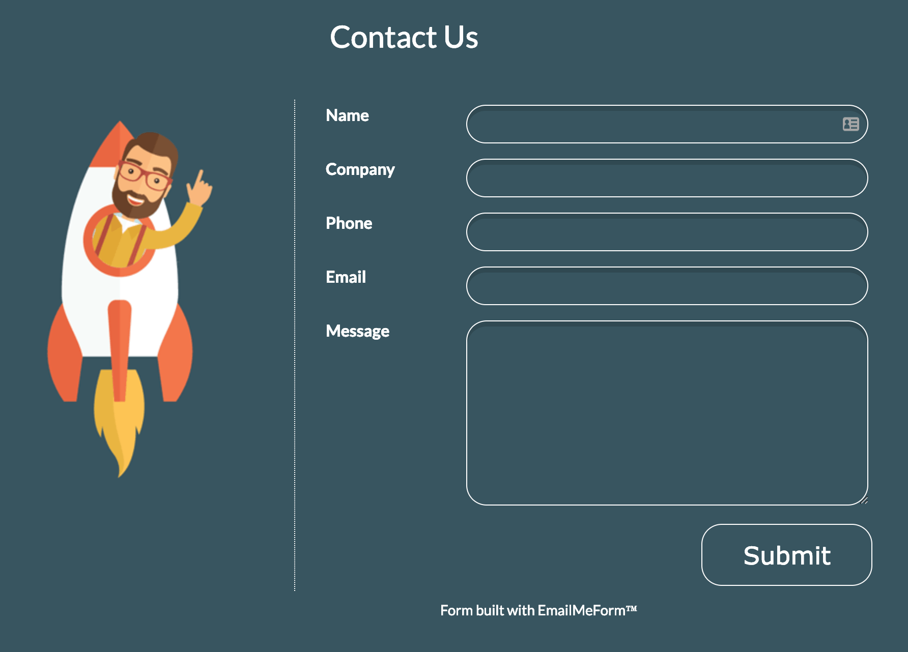 contact form home based business
