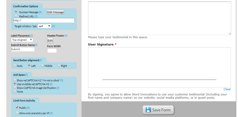 digital signature create