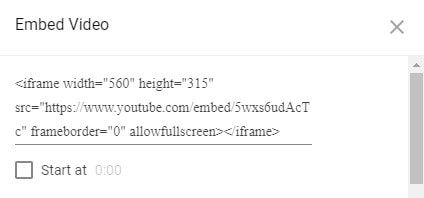create online form with video