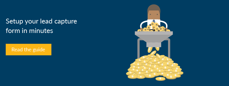 lead capture forms setup