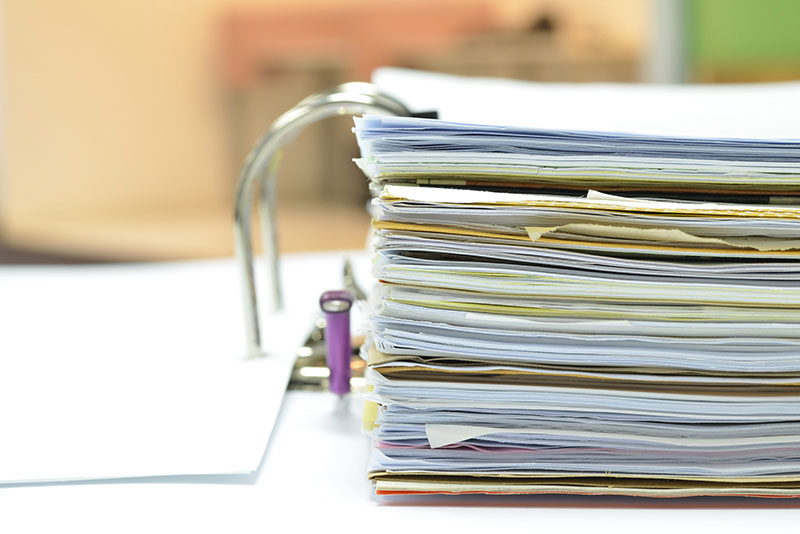 paperless system get rid of paper piles