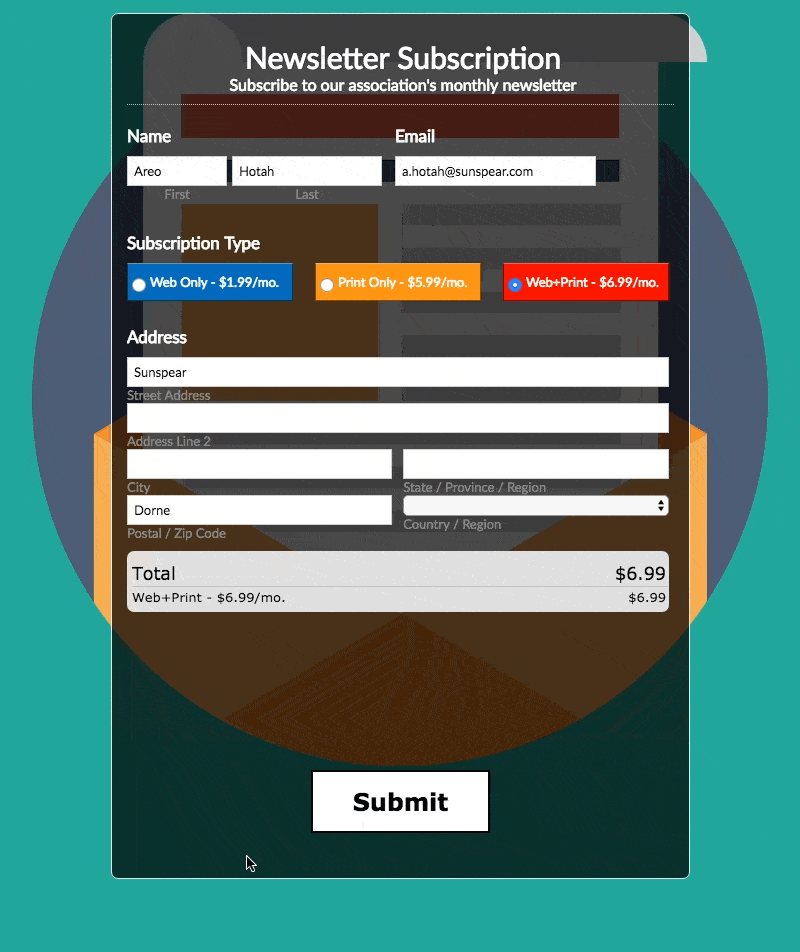 lead magnet design online forms