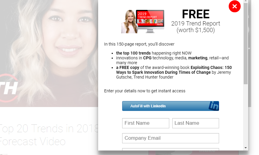 trend report lead magnet idea