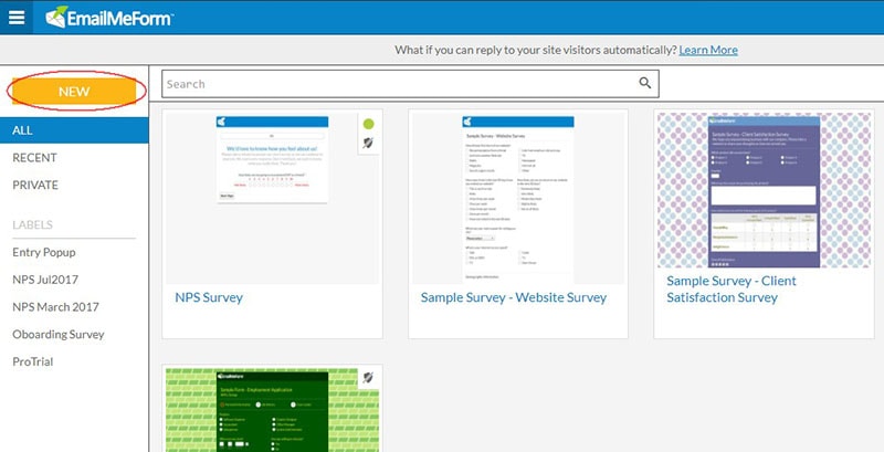 nps survey maker overview