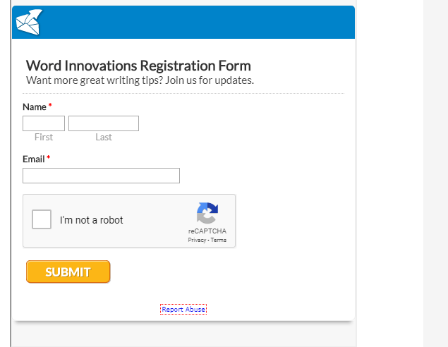 word innovations registration form