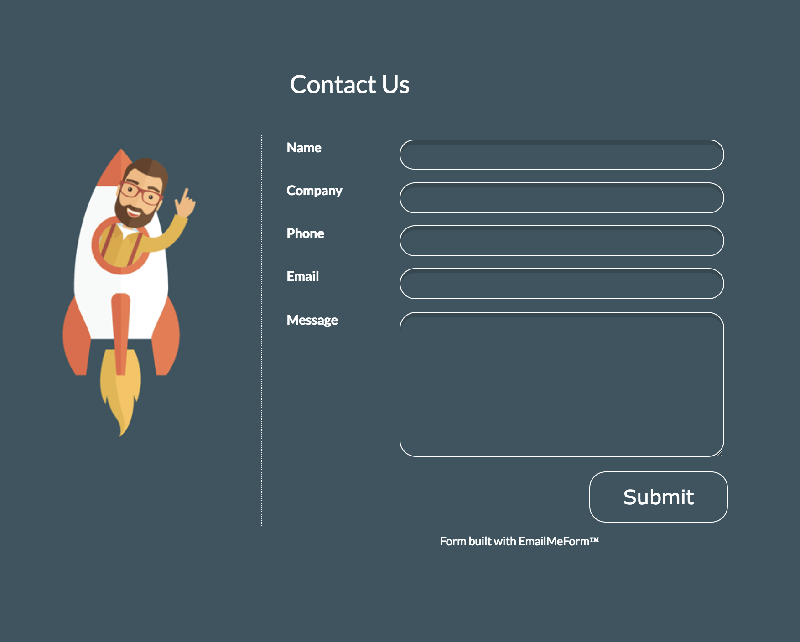 secure contact form