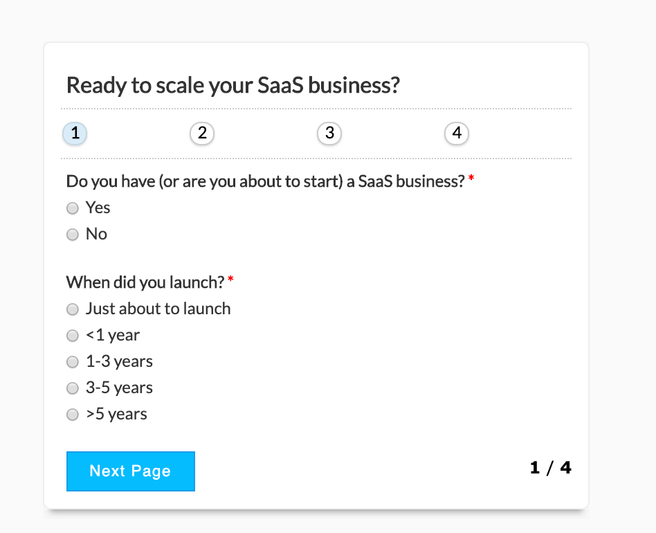 collecting data online using EmailMeForm
