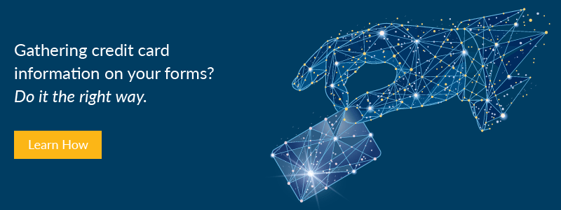 collect credit card information securely