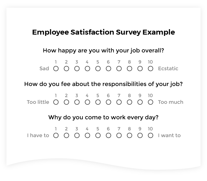 employee satisfaction survey