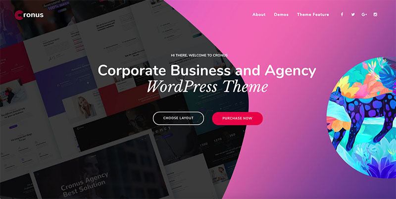 Corporate WordPress Theme